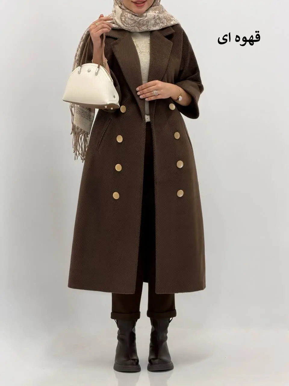 3723-پالتو فوتر نیلی